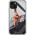 1940s Navy Pin-Up Girl On Corsair Fighter Plane iPhone 14 Clear Case